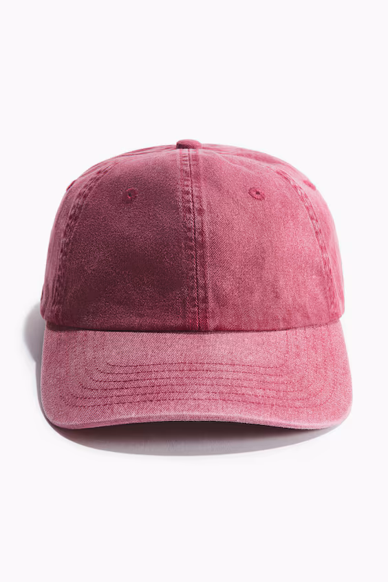 Бейсболка из хлопкового холста