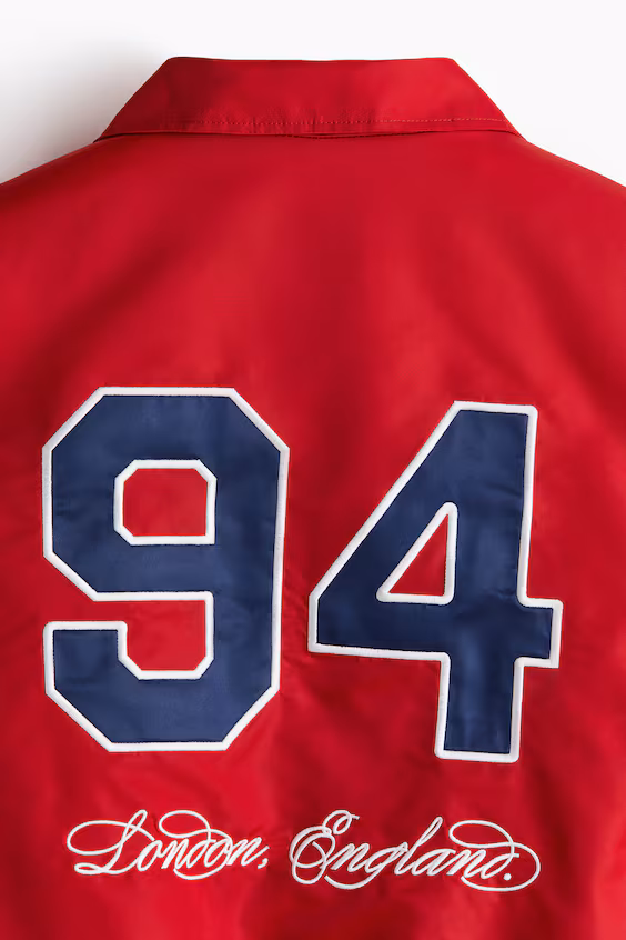 Спортивное пальто loose fit из нейлона