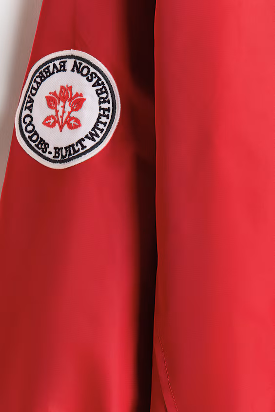 Спортивное пальто loose fit из нейлона