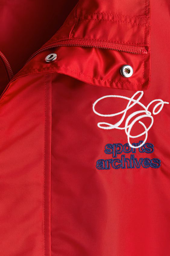 Спортивное пальто loose fit из нейлона