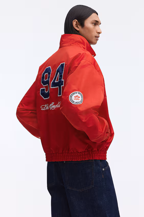 Спортивное пальто loose fit из нейлона