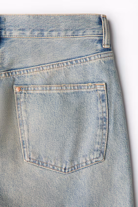 Джинсы свободного кроя