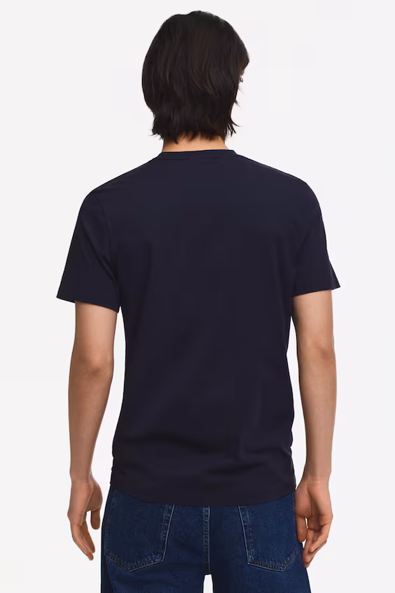 Футболка из хлопка пима слим фит