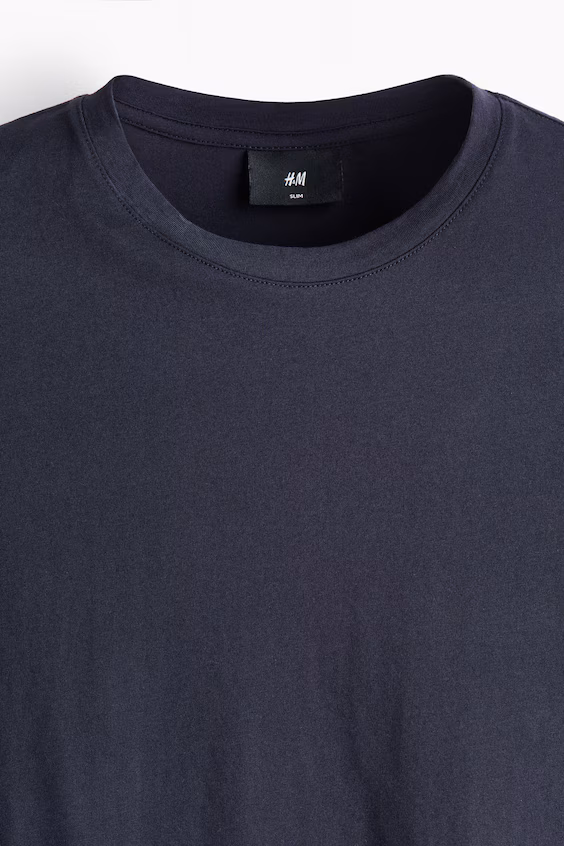 Футболка из хлопка пима слим фит