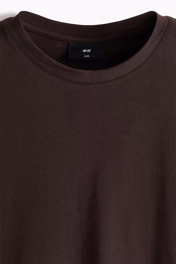 Футболка из хлопка пима слим фит