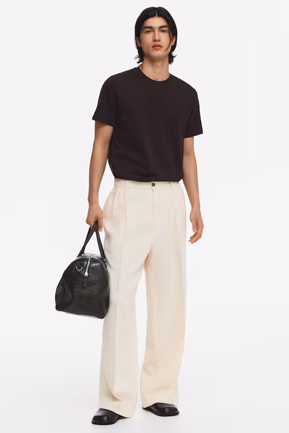 Футболка из хлопка пима слим фит