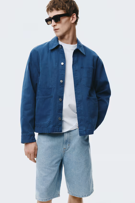 Джинсовые шорты relaxed fit