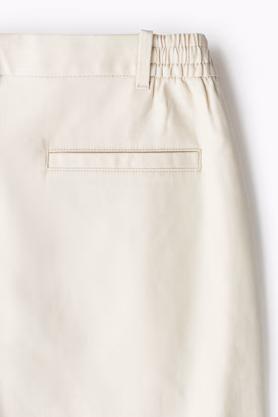 Шорты из смеси льна relaxed fit