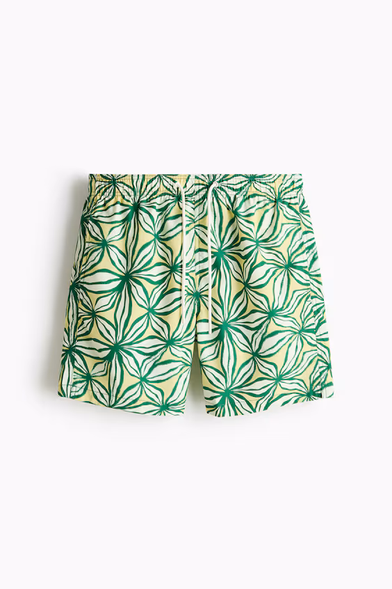 Плавки с узором