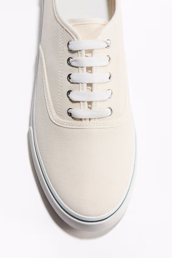 Кеды из хлопкового полотна