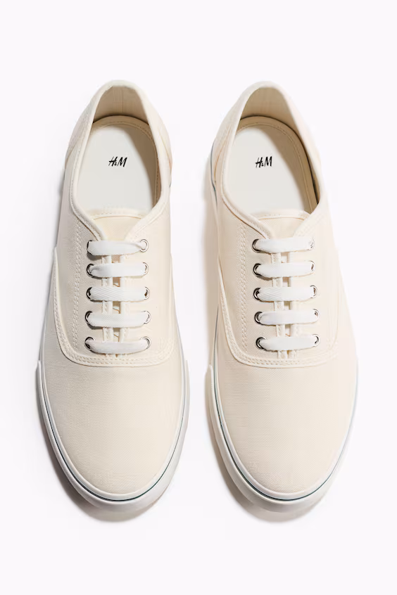 Кеды из хлопкового полотна