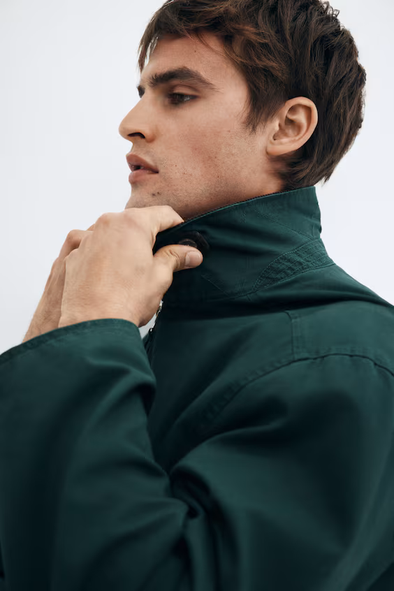 Куртка-бомбер из хлопка