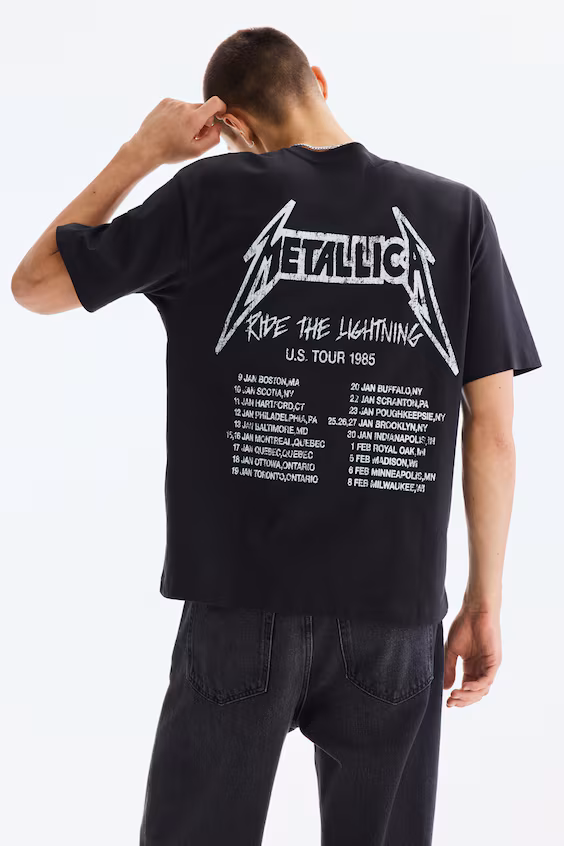 Футболка свободного кроя loose fit