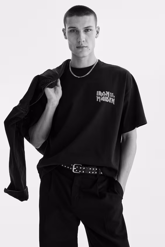 Футболка свободного кроя oversized fit