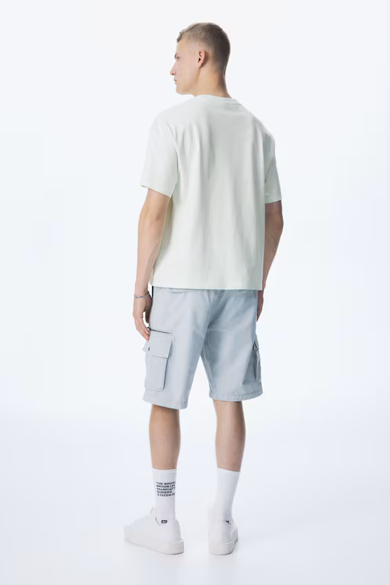 Футболка с принтом свободного кроя