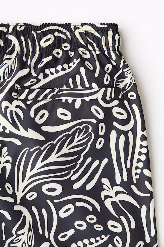 Плавательные шорты с узором