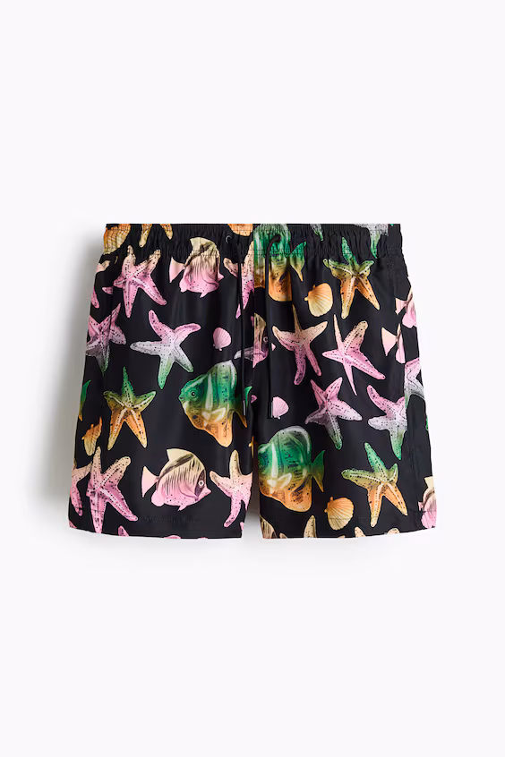 Плавательные шорты с узором