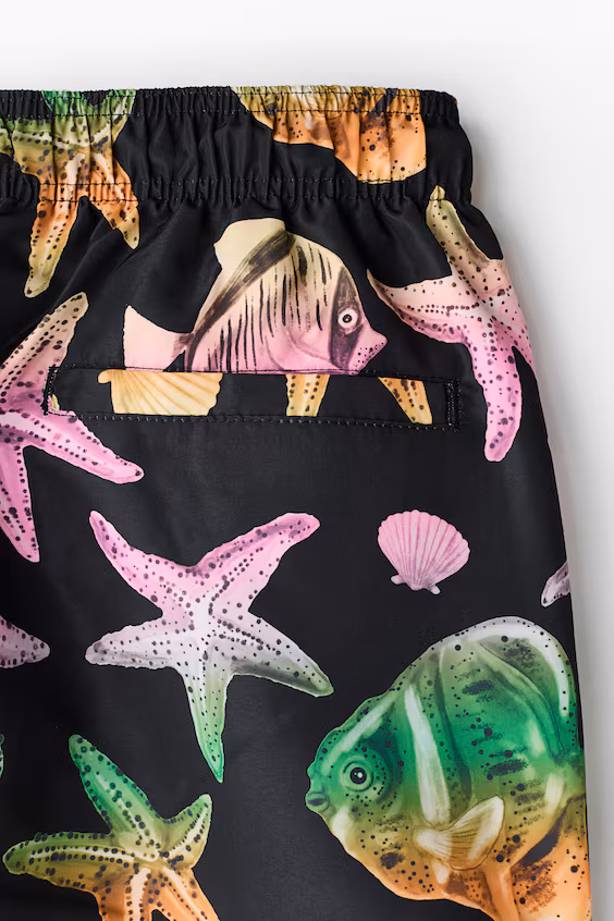 Плавательные шорты с узором