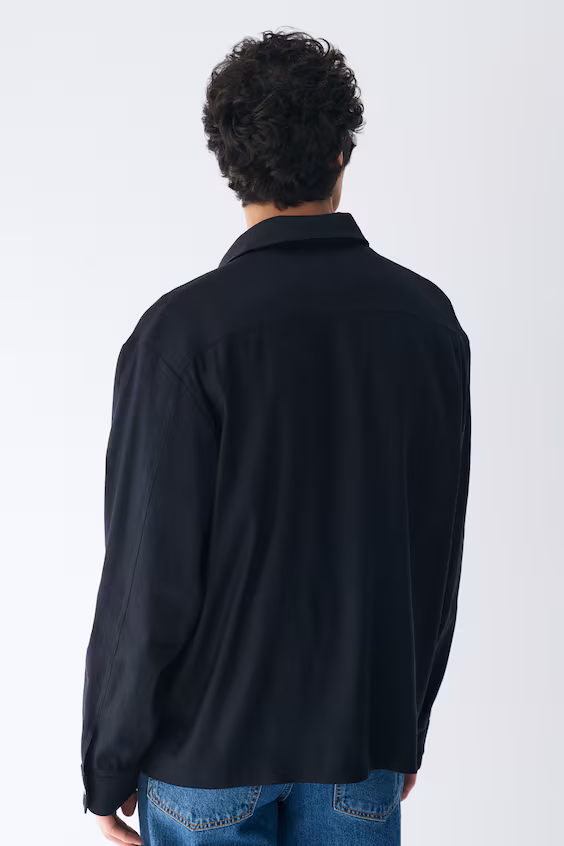 Sobrecamisa из смеси льна regular fit