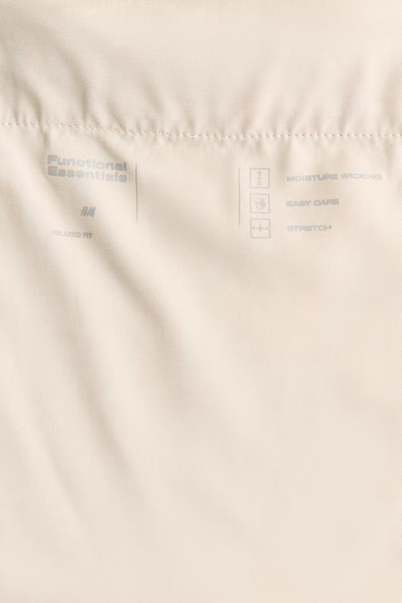 Брюки из льна four-way stretch свободного кроя