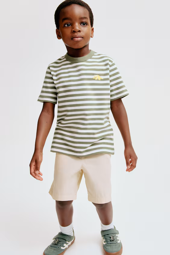 Набор из 3 шорт из хлопка