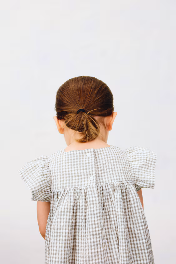 Платье империи из хлопка h&m