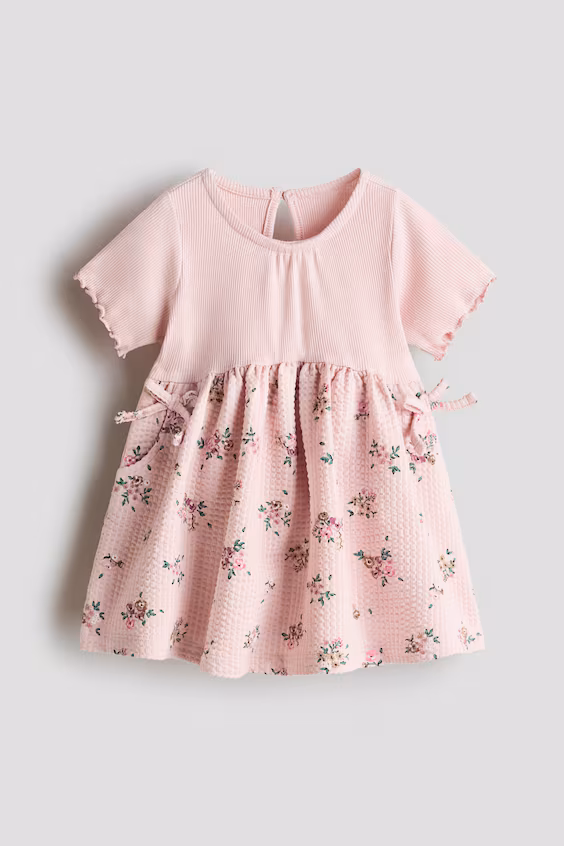 Платье из джерси с текстурой h&m