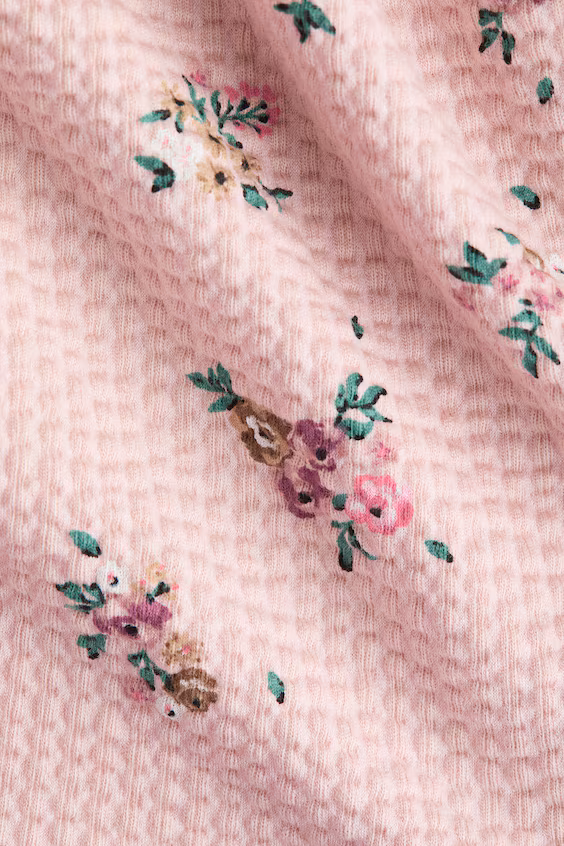 Платье из джерси с текстурой h&m