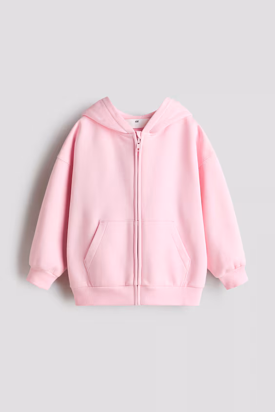 Пальто оверсайз с капюшоном и молнией