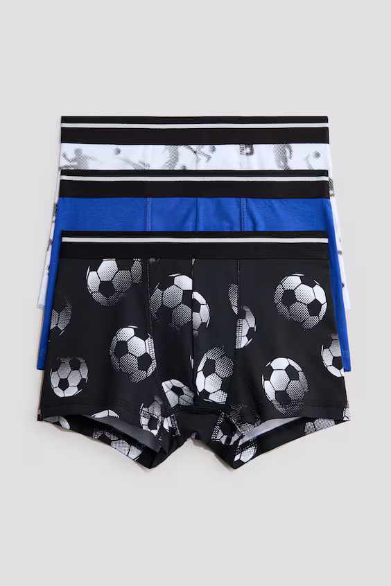 Набор из 3 шортов из хлопка