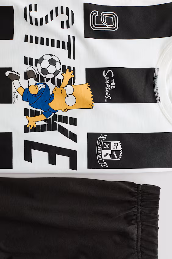 Пижама в принт осимпсонов