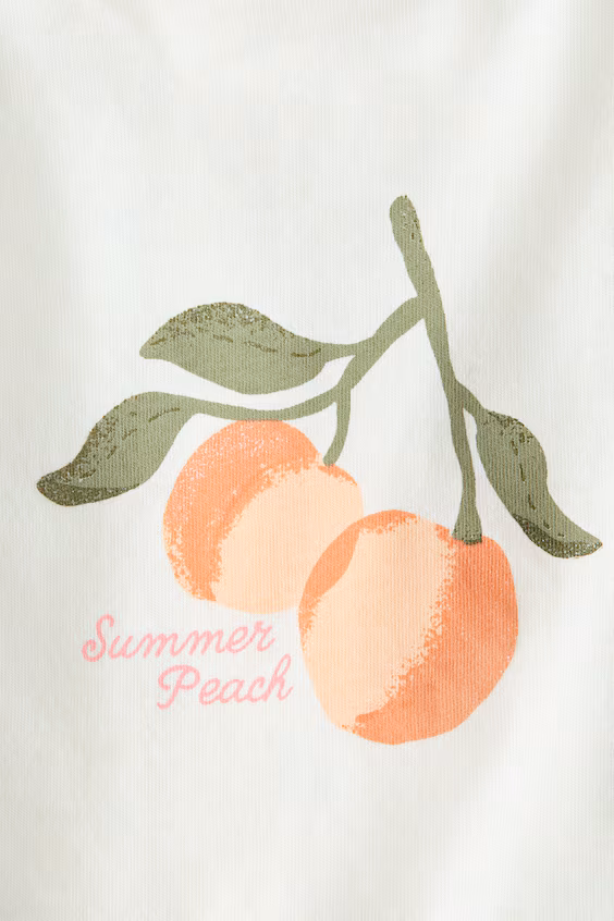 Свитер из хлопка с принтом