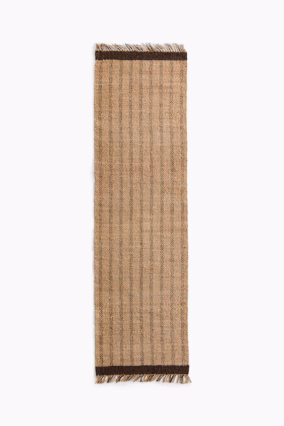 Беговая дорожка из джута с бахромой