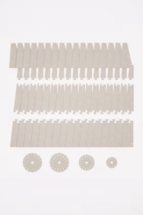 Напольная лампа из звукопоглощающего материала