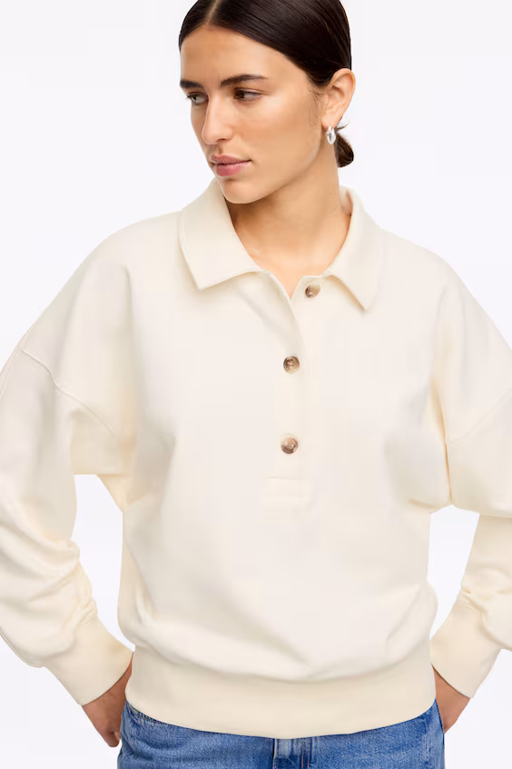 Рубашка-поло из французского рубчика терри