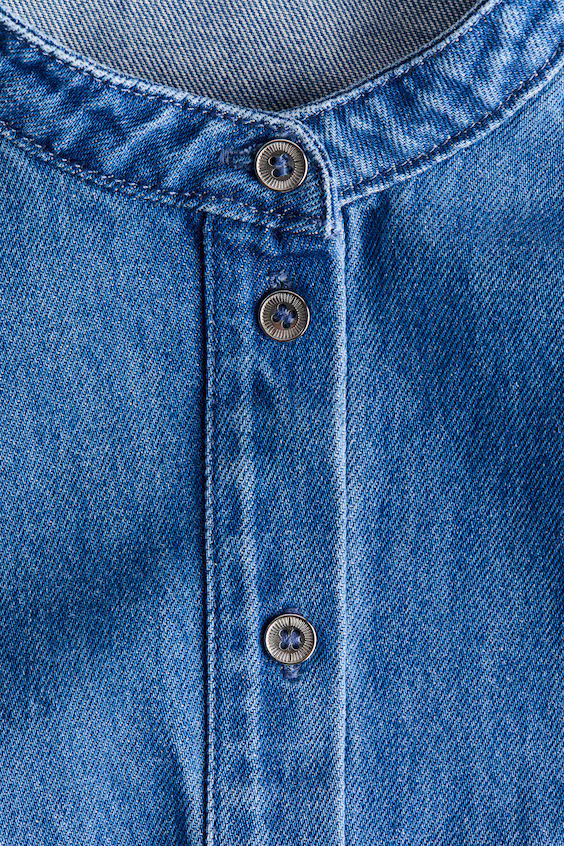 Джинсовая блуза