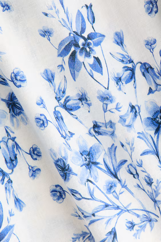 Блуза из льняной смеси