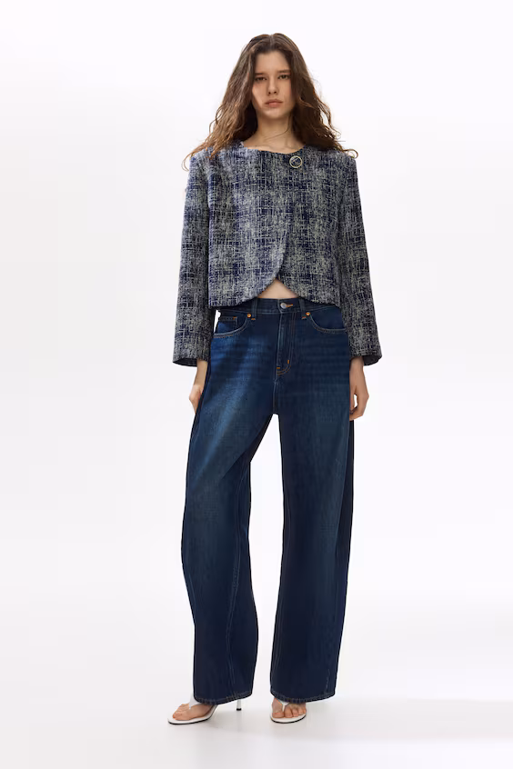 Пиджак без воротника