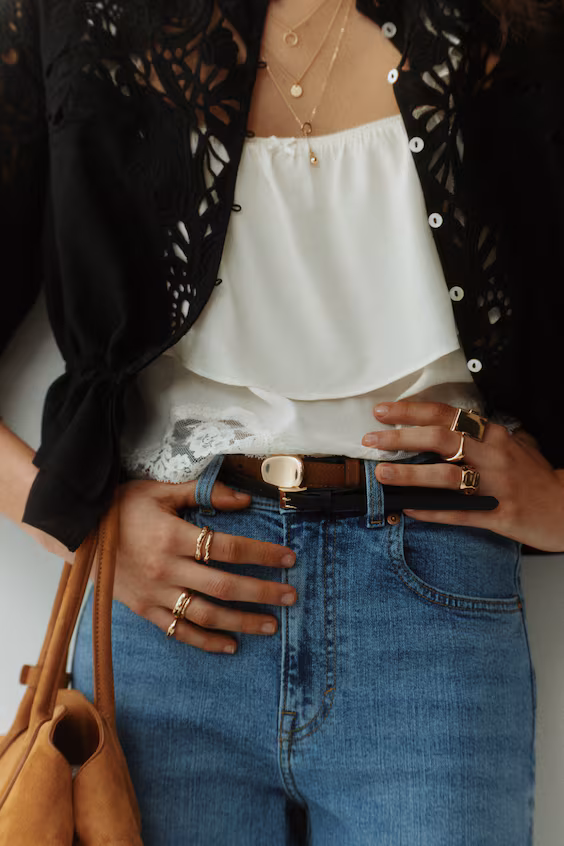 Джинсы супер широкие с высокой посадкой по щиколотку