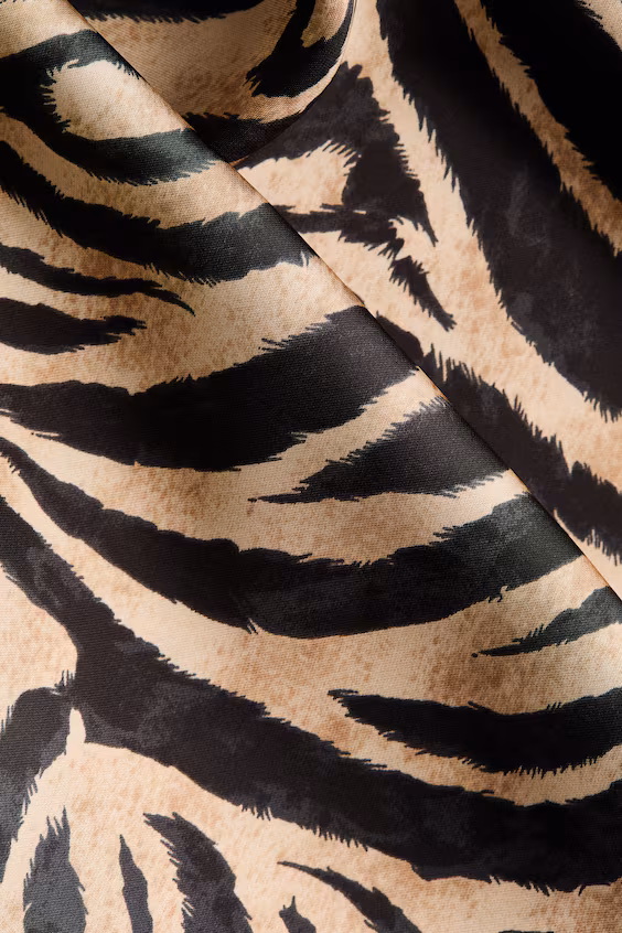 Мама юбка-слип из атласа