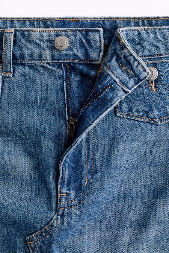 Юбка из льна a из джинсы