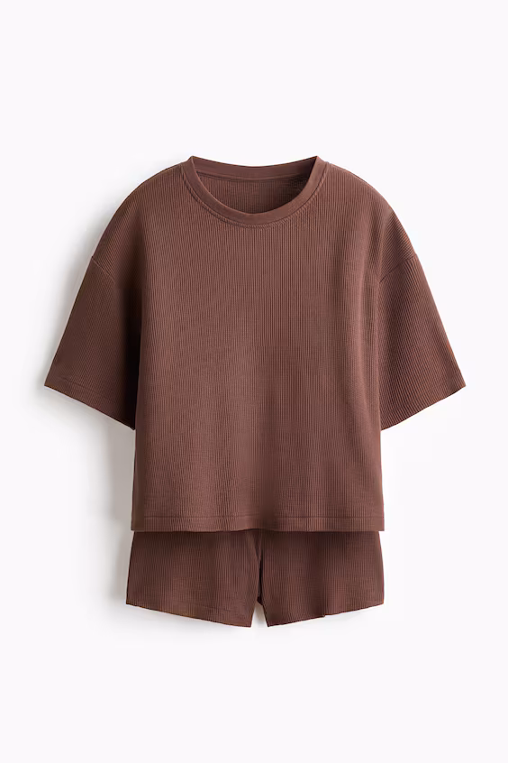 Пижама с рисунком узора сот