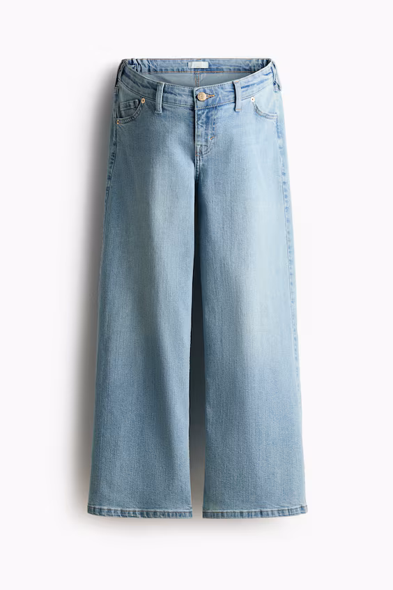 Mama широкие джинсы с низкой посадкой до щиколотки