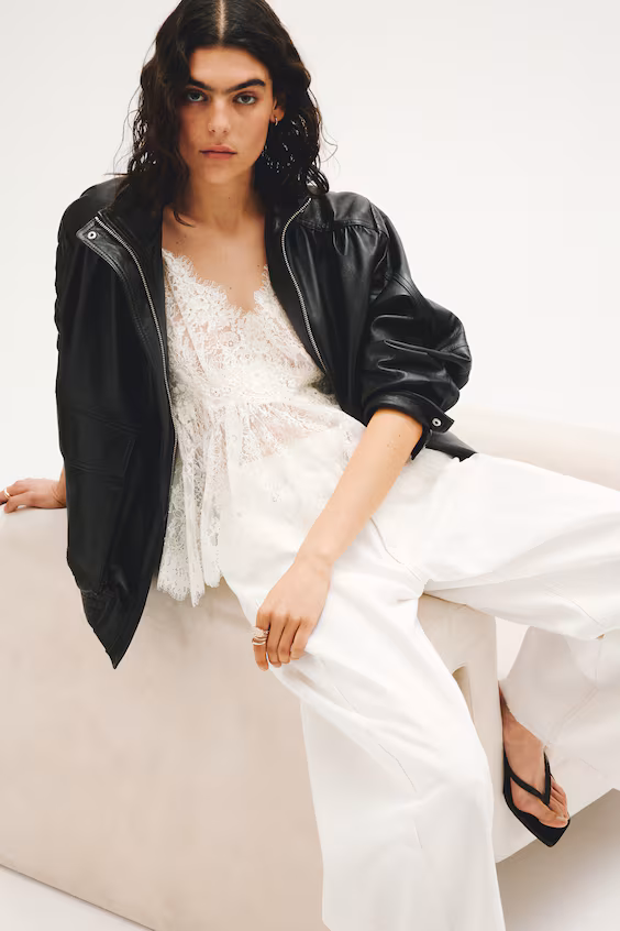 Джинсы с карманами-объемками