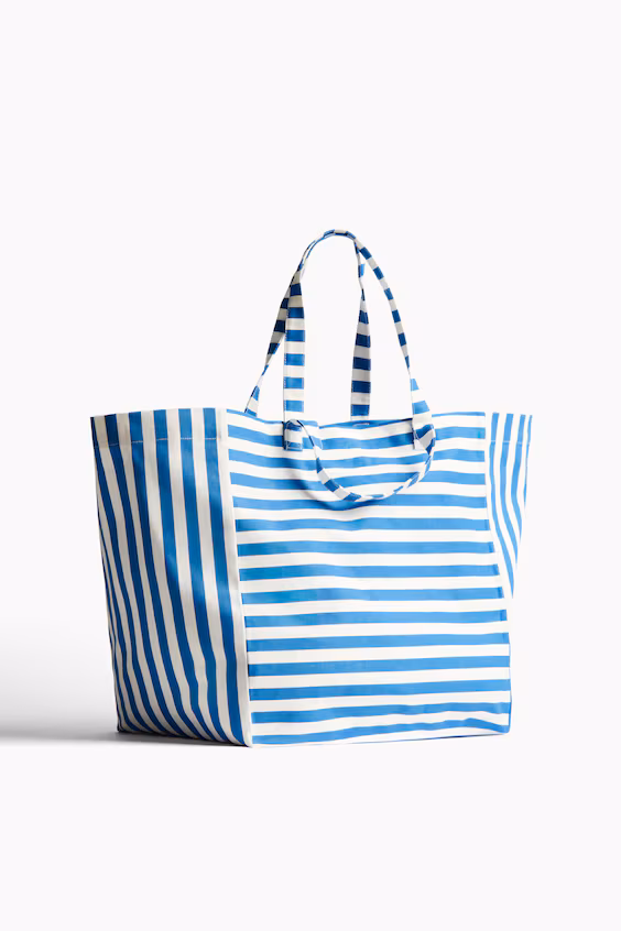 Пляжная сумка из хлопкового полотна