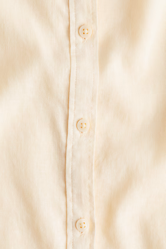 Блуза из смесового льна