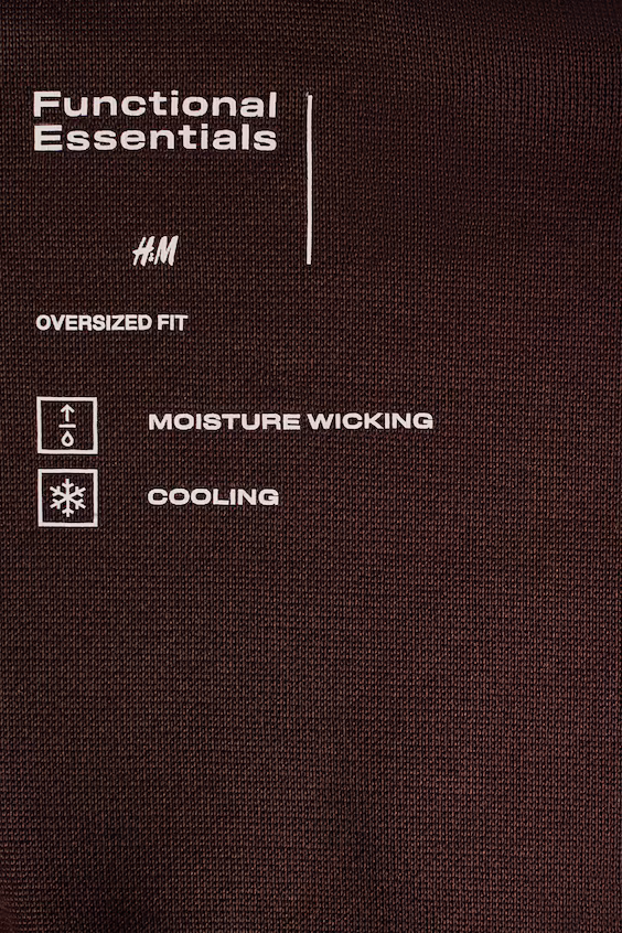 Футболка cooling oversized fit