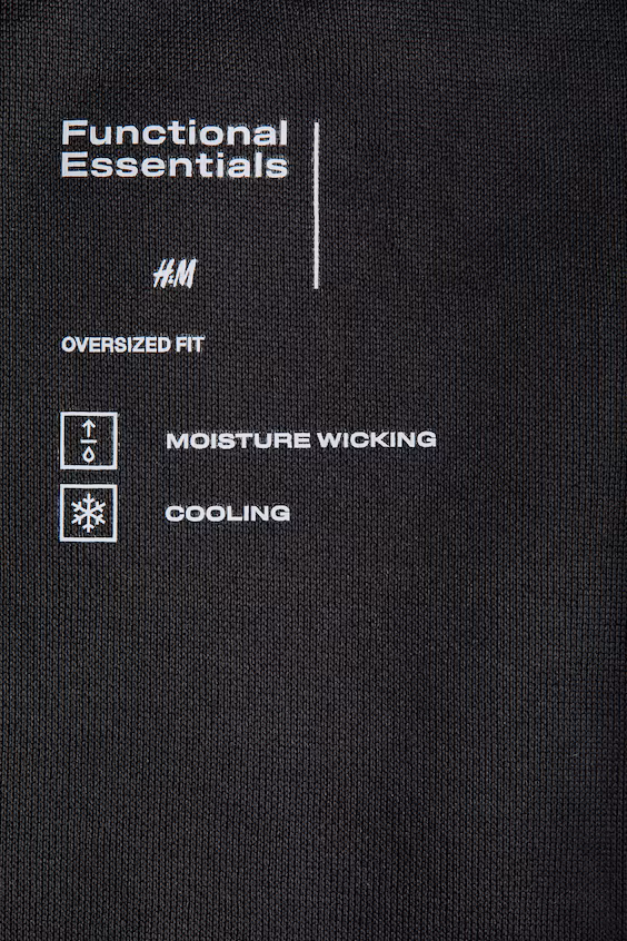 Футболка cooling oversized fit