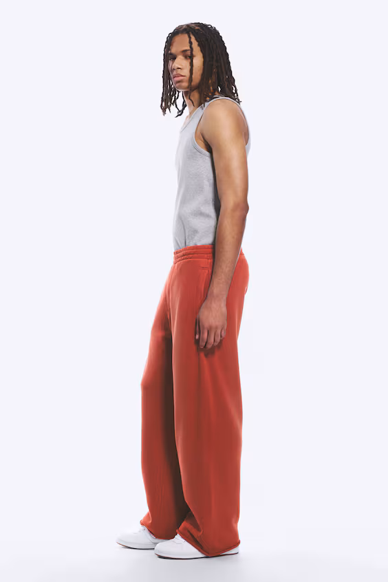 Брюки для тренировок со средней посадкой и прямыми штанинами