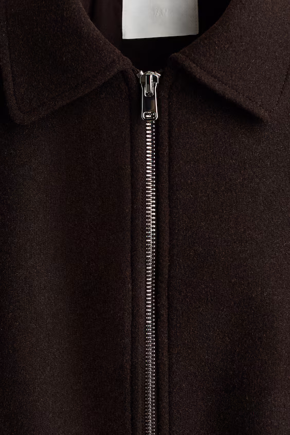 Пальто короткое из шерстяной смеси